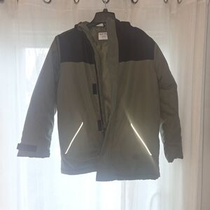 Old Navy Kids Olive and Black Winter Coat